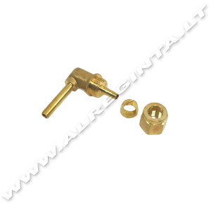 PVC SND vamzdelio sujungimo komplektas d 6-6 (90 *) (Faro)